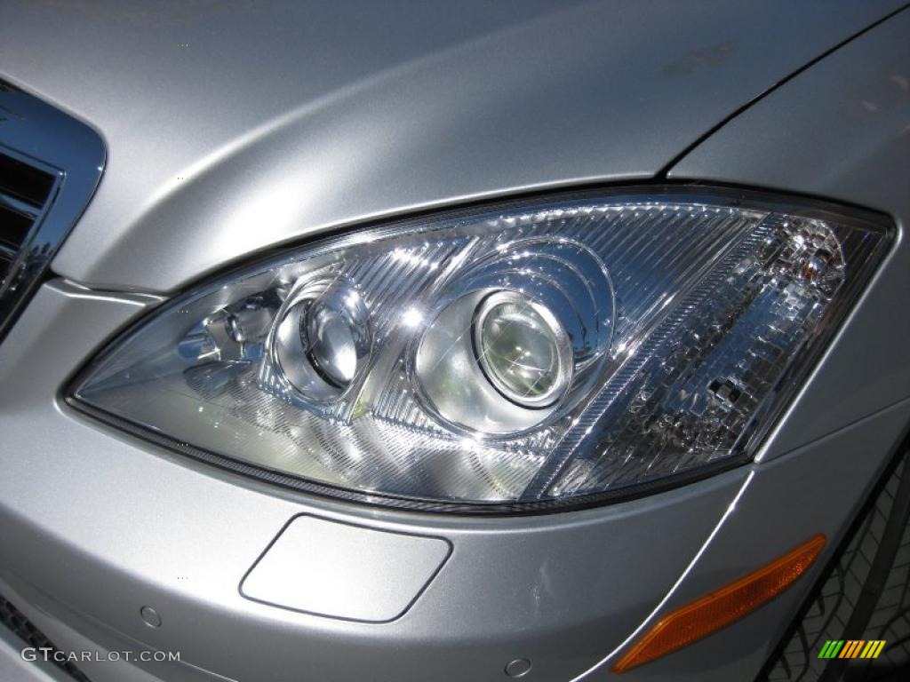 2008 S 550 Sedan - Iridium Silver Metallic / Black photo #24