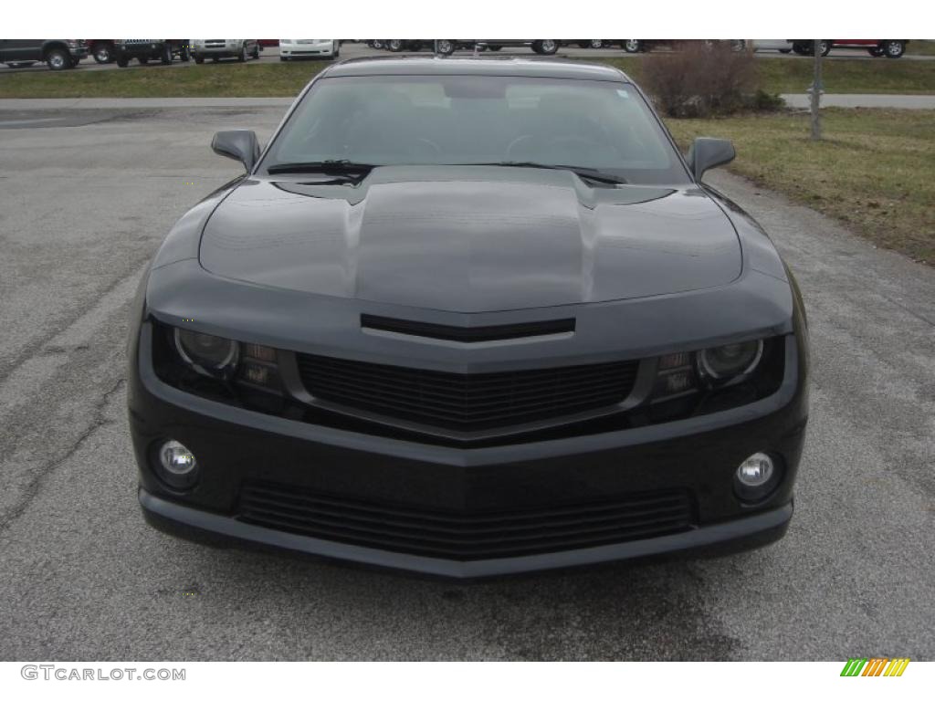 Black 2010 Chevrolet Camaro SS/RS Coupe Exterior Photo #46505525