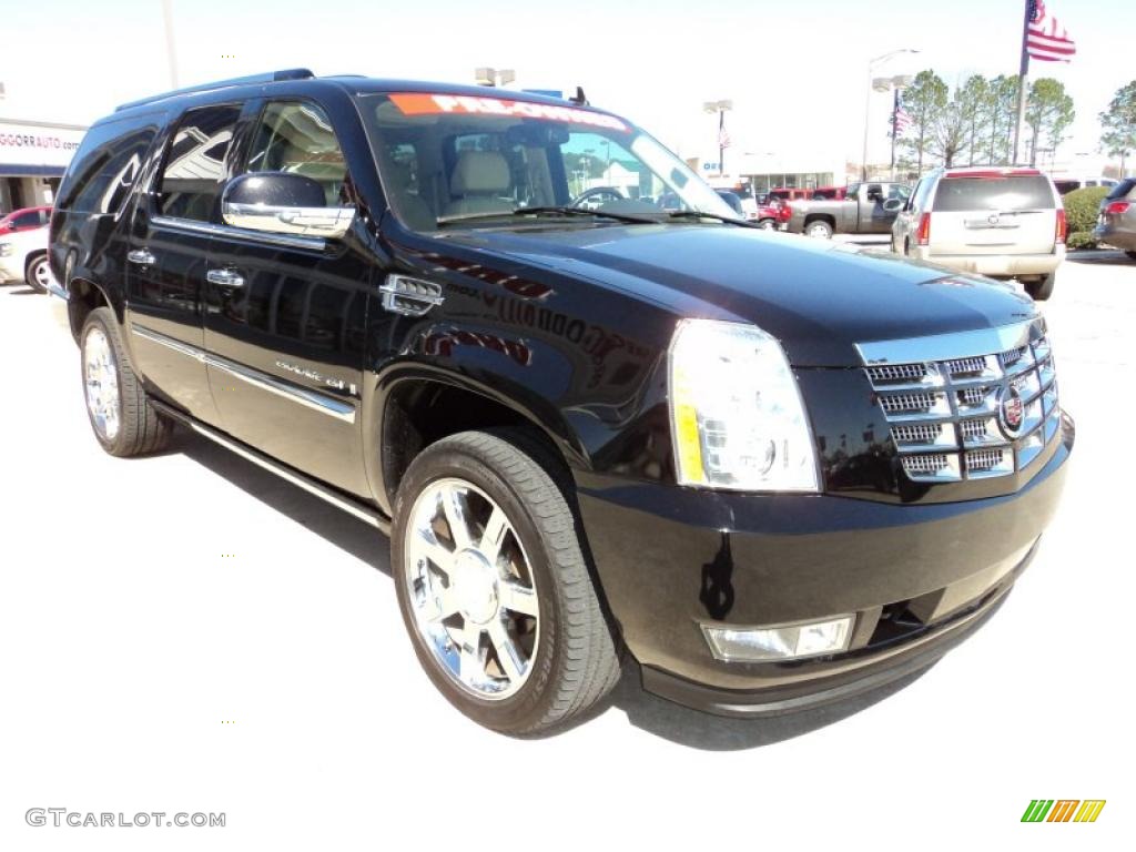 Black Raven 2008 Cadillac Escalade ESV Exterior Photo #46506125