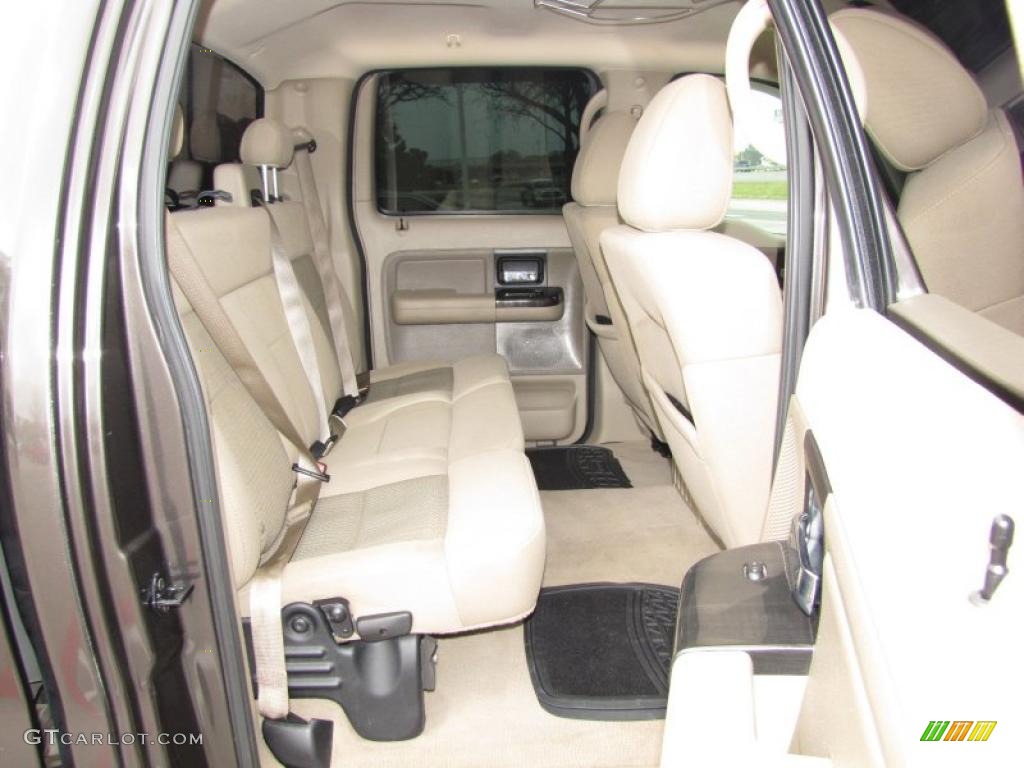 2005 F150 XLT SuperCrew - Dark Stone Metallic / Tan photo #11
