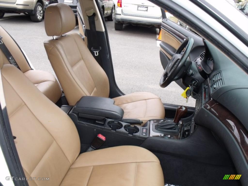 2003 3 Series 325xi Sedan - Alpine White / Sand photo #13
