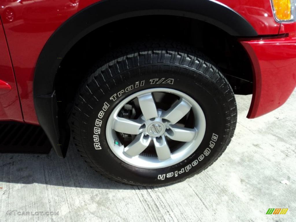 2010 Nissan Titan PRO-4X Crew Cab 4x4 Wheel Photo #46508891