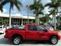 2010 Red Alert Nissan Titan PRO-4X Crew Cab 4x4  photo #5