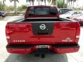 2010 Red Alert Nissan Titan PRO-4X Crew Cab 4x4  photo #7