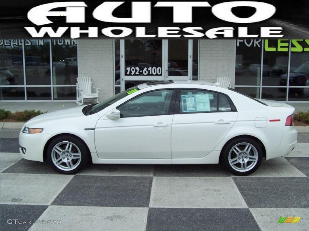 2008 TL 3.2 - White Diamond Pearl / Taupe photo #1