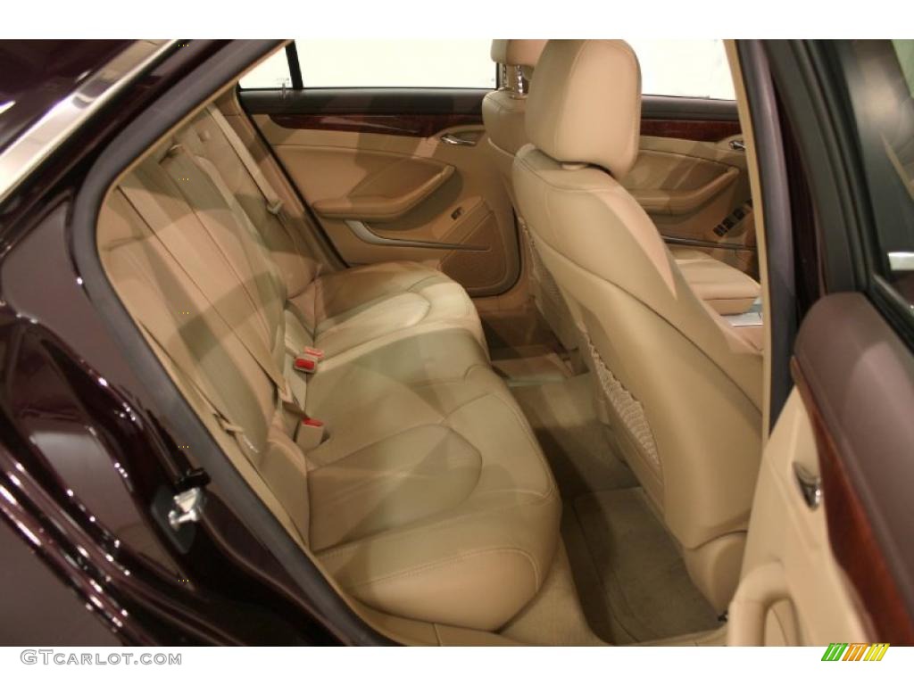 Cashmere/Cocoa Interior 2008 Cadillac CTS 4 AWD Sedan Photo #46510643