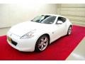 Pearl White 2009 Nissan 370Z Sport Touring Coupe Exterior