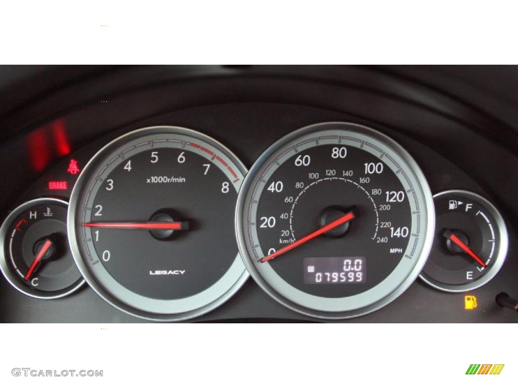 2005 Subaru Legacy 2.5i Limited Wagon Gauges Photo #46511177