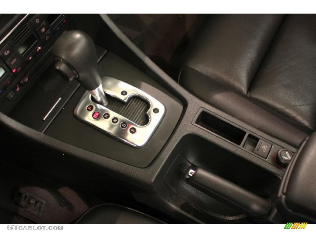 2004 A4 1.8T Cabriolet - Light Silver Metallic / Black photo #12