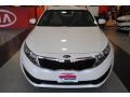 2011 Snow White Pearl Kia Optima LX  photo #9