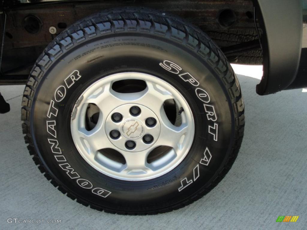 2003 Silverado 1500 Z71 Extended Cab 4x4 - Black / Dark Charcoal photo #13