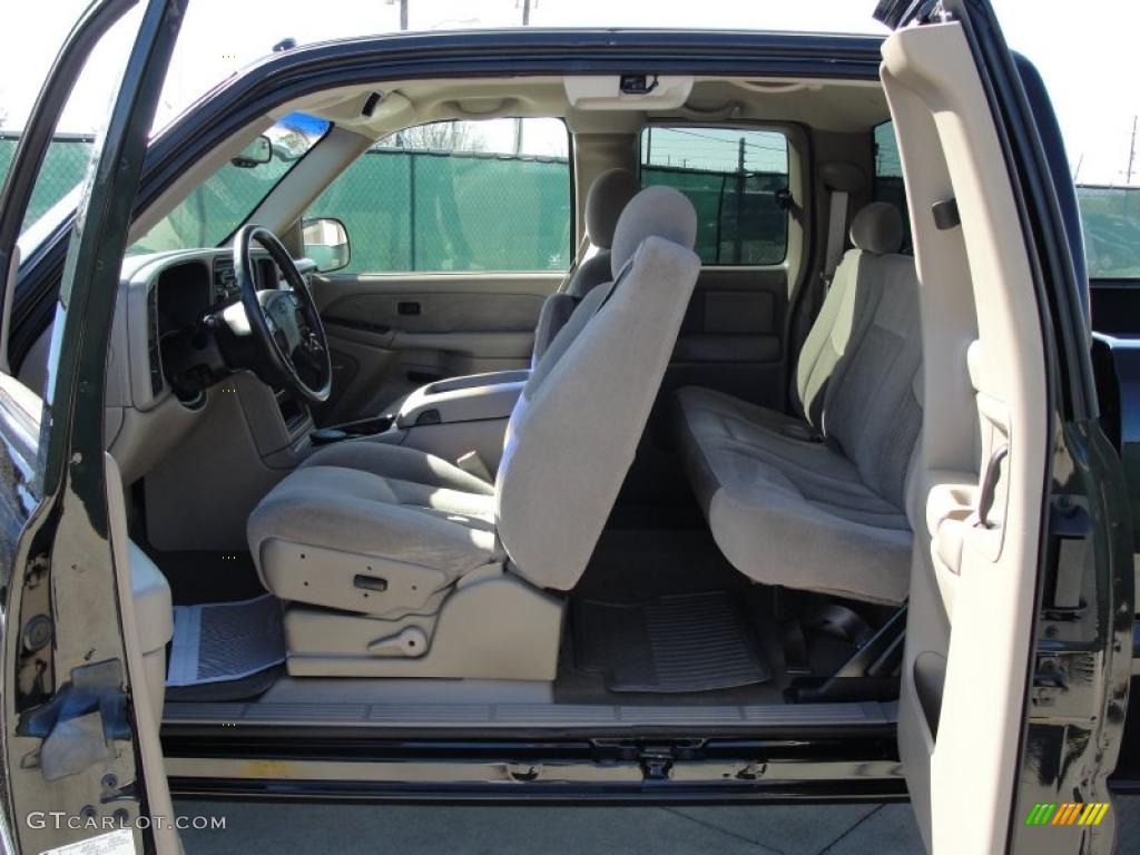 2003 Silverado 1500 Z71 Extended Cab 4x4 - Black / Dark Charcoal photo #29