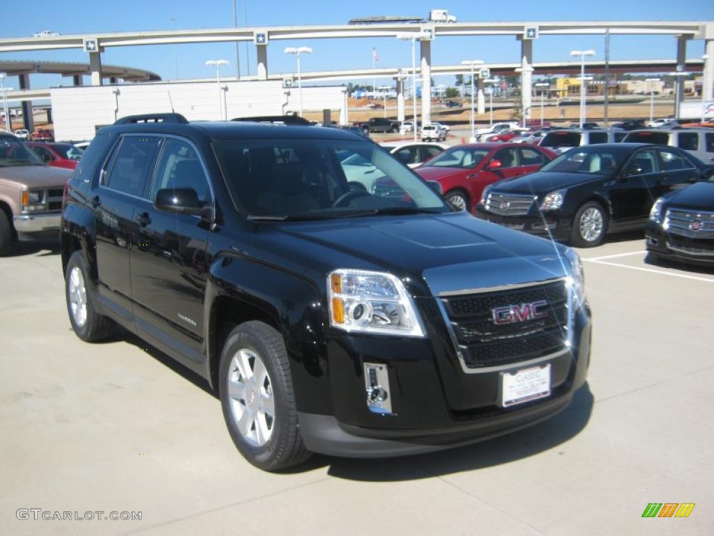 2011 Terrain SLE - Onyx Black / Jet Black photo #7