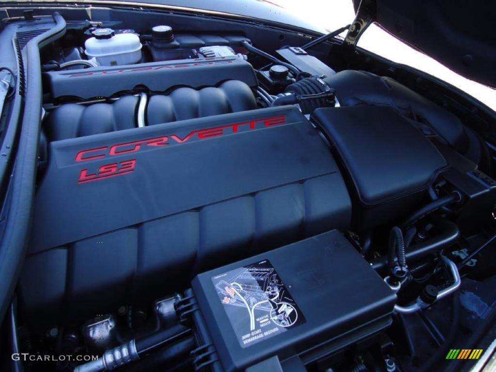 2010 Chevrolet Corvette Grand Sport Coupe 6.2 Liter OHV 16-Valve LS3 V8 Engine Photo #46512666