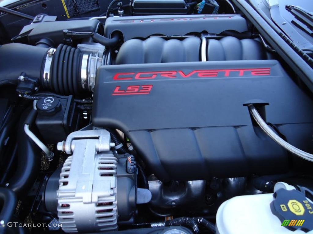 2010 Chevrolet Corvette Grand Sport Coupe 6.2 Liter OHV 16-Valve LS3 V8 Engine Photo #46512681