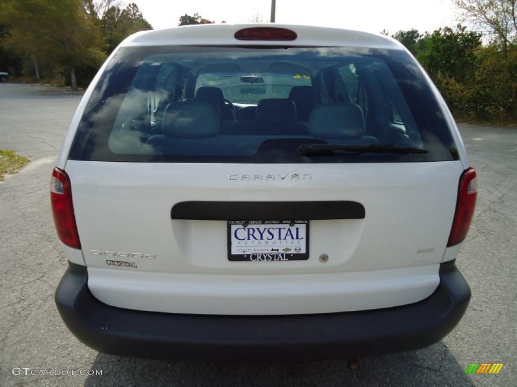 2002 Caravan SE - Stone White / Mist Gray photo #9