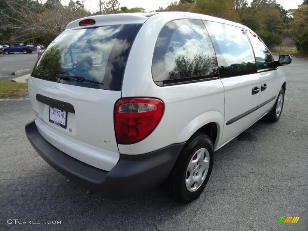 2002 Caravan SE - Stone White / Mist Gray photo #10