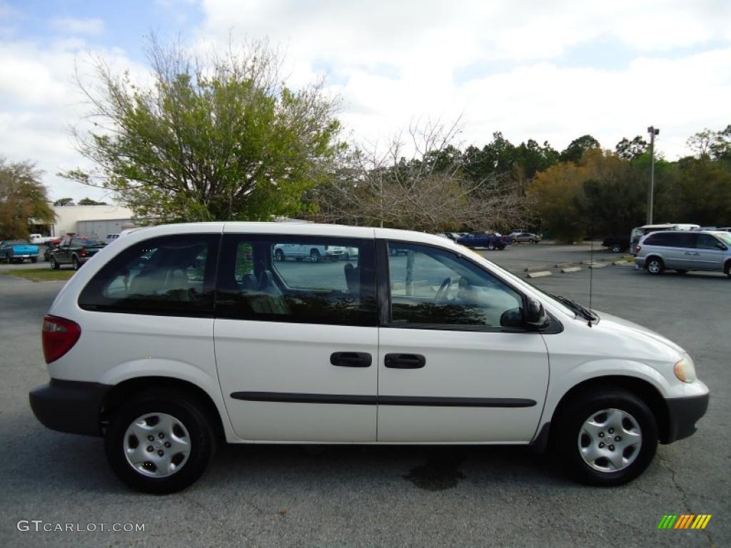2002 Caravan SE - Stone White / Mist Gray photo #11