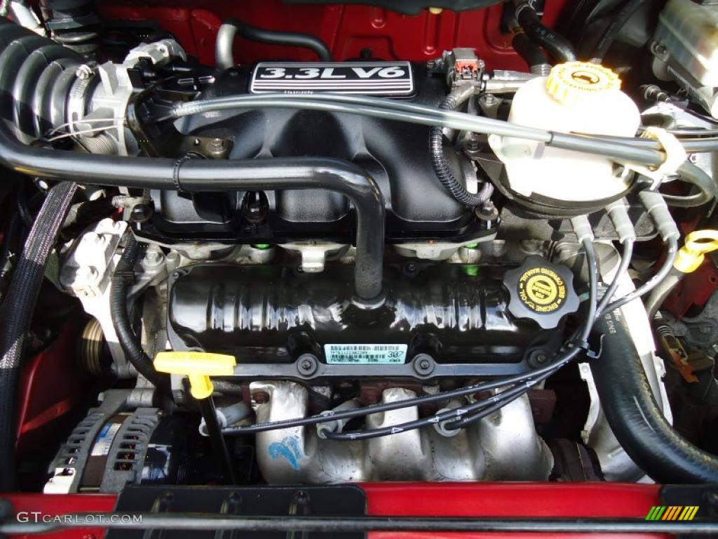 2003 Dodge Caravan SXT 3.3 Liter OHV 12-Valve V6 Engine Photo #46514217