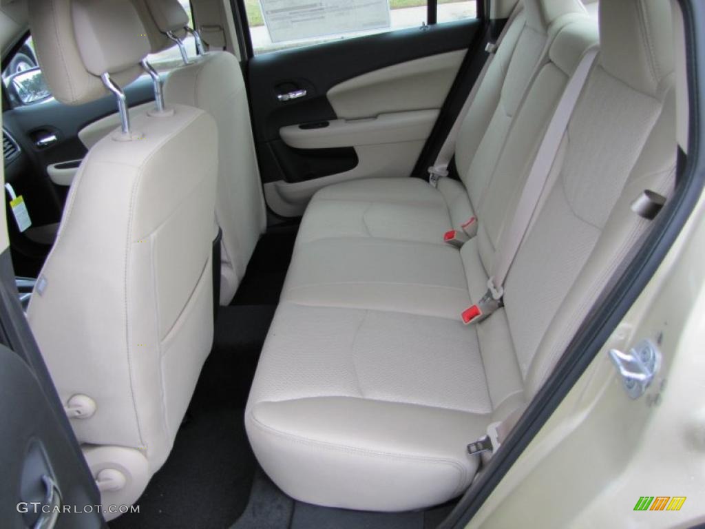 Black/Light Frost Beige Interior 2011 Chrysler 200 LX Photo #46514265