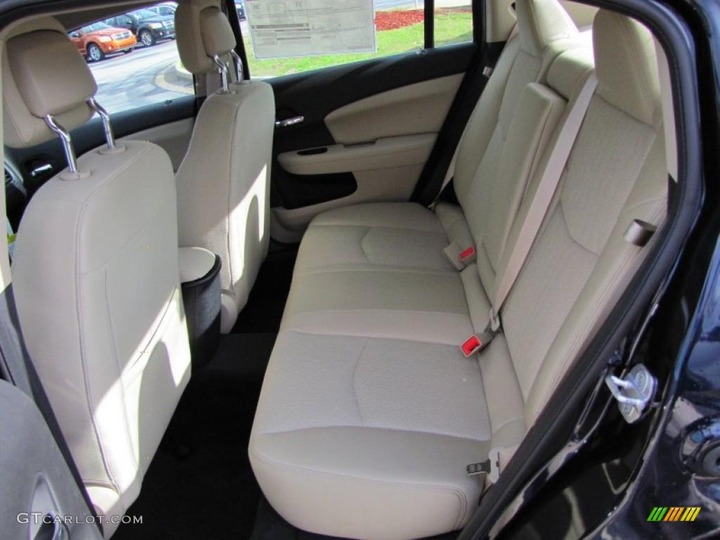 Black/Light Frost Beige Interior 2011 Chrysler 200 LX Photo #46514469