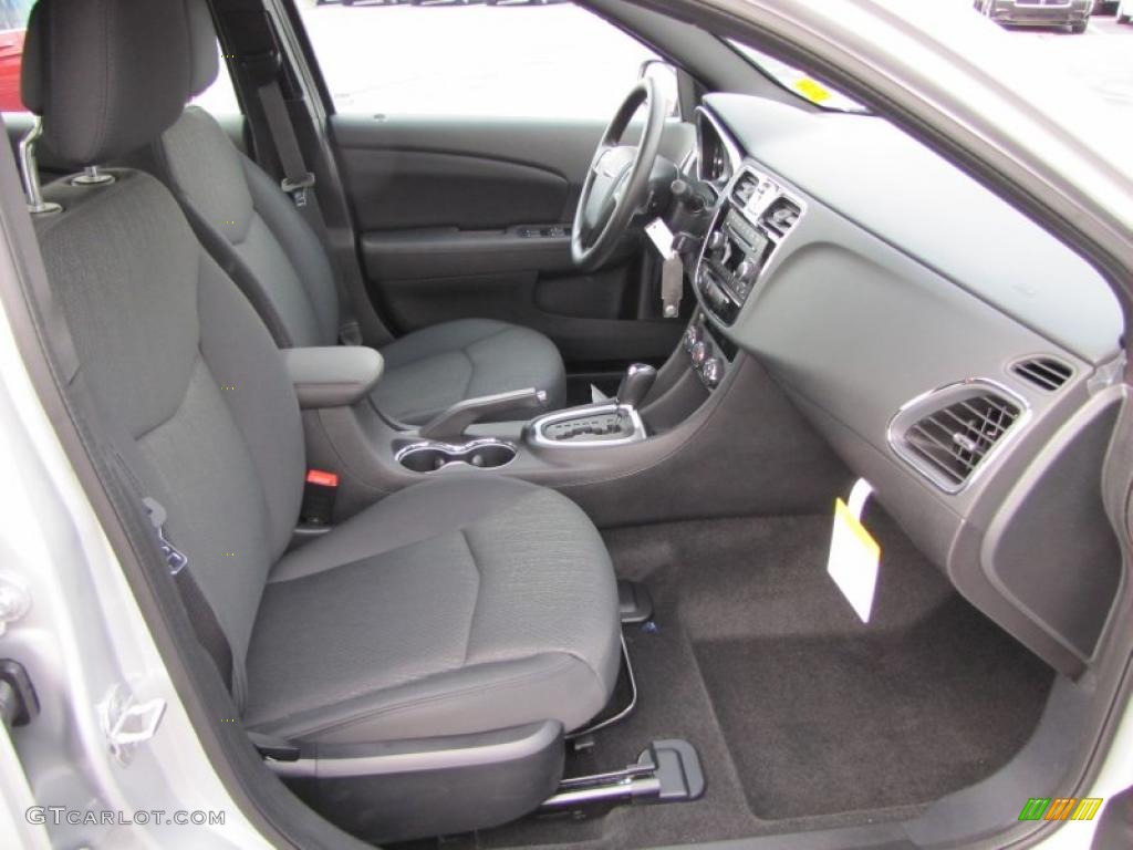 Black Interior 2011 Chrysler 200 LX Photo #46514718