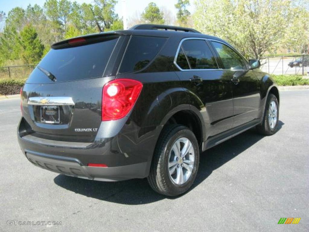 2011 Equinox LT - Black Granite Metallic / Jet Black photo #2