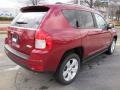 2011 Deep Cherry Red Crystal Pearl Jeep Compass 2.0 Latitude  photo #3
