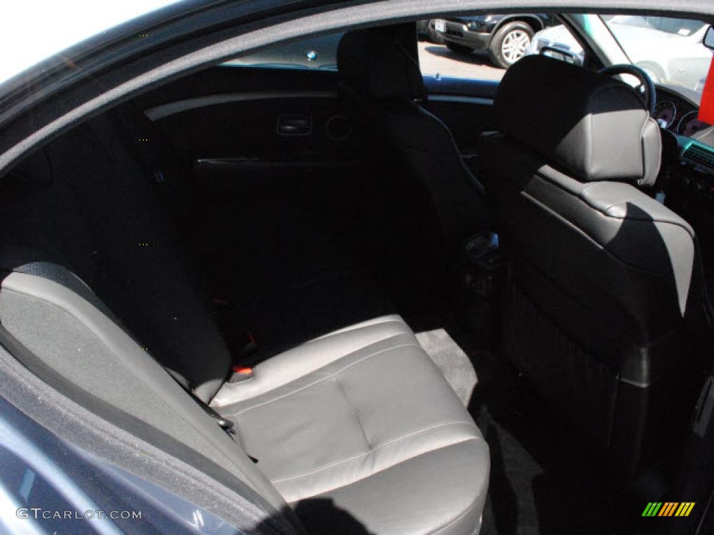 2008 7 Series 750i Sedan - Michigan Blue Metallic / Black photo #5