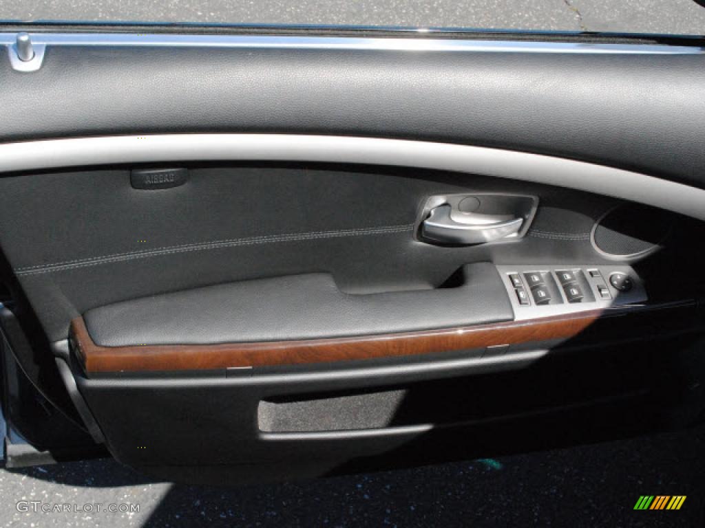 2008 7 Series 750i Sedan - Michigan Blue Metallic / Black photo #15