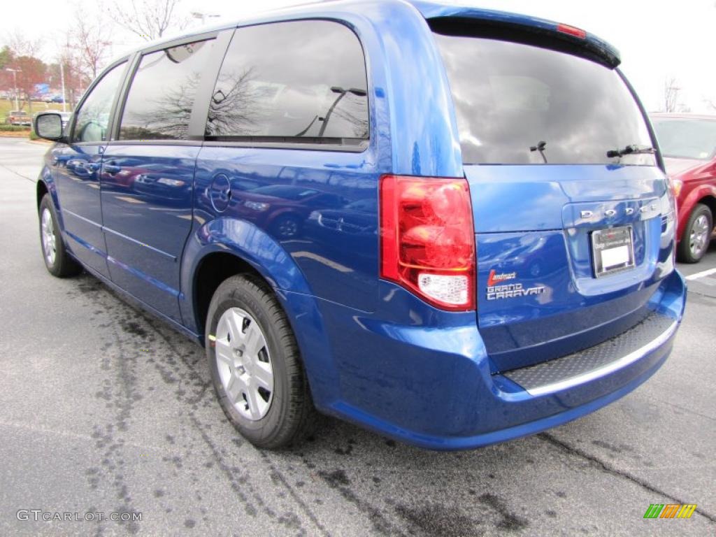 2011 Grand Caravan Express - Deep Water Blue Pearl / Black/Light Graystone photo #2