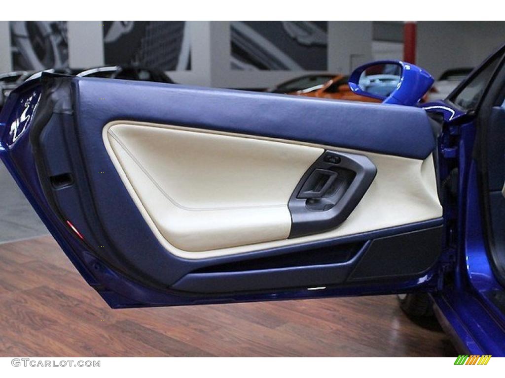 2004 Lamborghini Gallardo Coupe Avorio Lilium Door Panel Photo #46516842