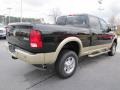 2011 Brilliant Black Crystal Pearl Dodge Ram 2500 HD Laramie Longhorn Crew Cab 4x4  photo #3
