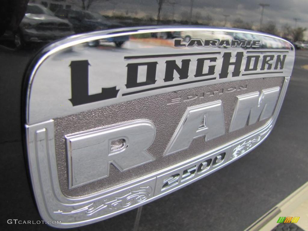 2011 Dodge Ram 2500 HD Laramie Longhorn Crew Cab 4x4 Marks and Logos Photo #46517127