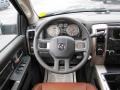 2011 Dodge Ram 2500 HD Dark Slate Gray/Russet Brown Interior Gauges Photo