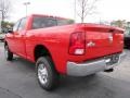 2011 Flame Red Dodge Ram 2500 HD Big Horn Crew Cab 4x4  photo #2