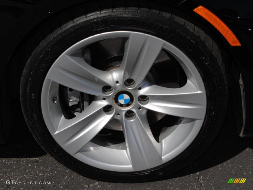 2008 3 Series 335i Coupe - Jet Black / Black photo #2