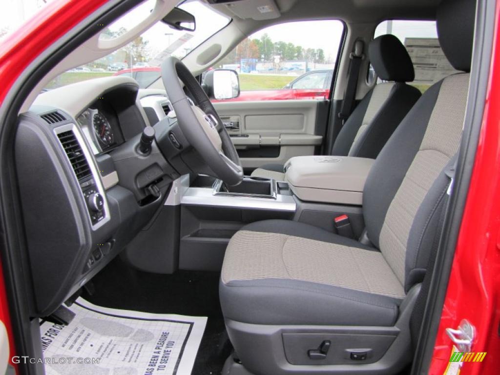 Dark Slate/Medium Graystone Interior 2011 Dodge Ram 2500 HD Big Horn Crew Cab 4x4 Photo #46517592