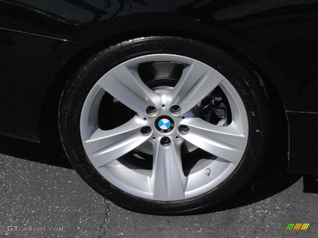 2008 3 Series 335i Coupe - Jet Black / Black photo #6
