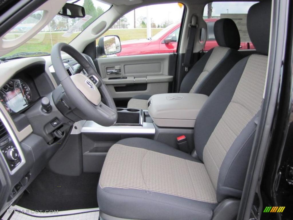 Dark Slate Gray/Medium Graystone Interior 2011 Dodge Ram 3500 HD Big Horn Mega Cab Dually Photo #46517820