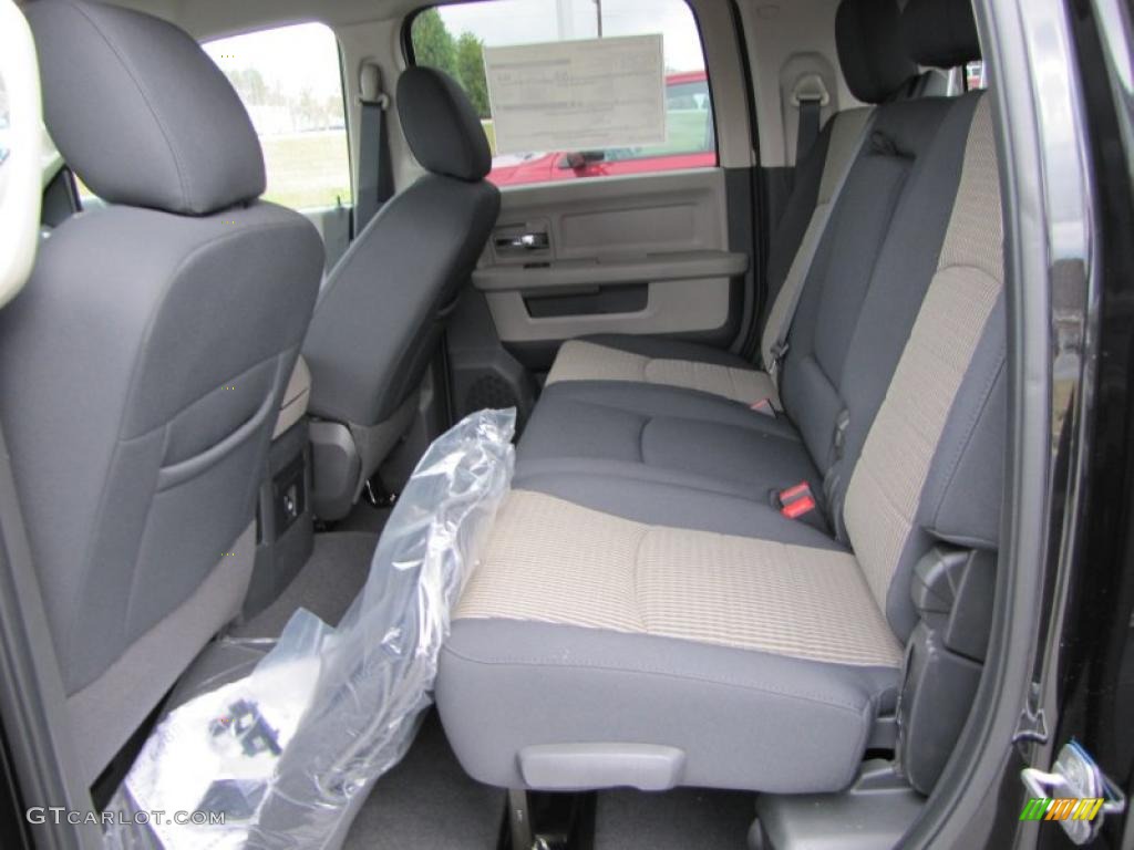Dark Slate Gray/Medium Graystone Interior 2011 Dodge Ram 3500 HD Big Horn Mega Cab Dually Photo #46517833