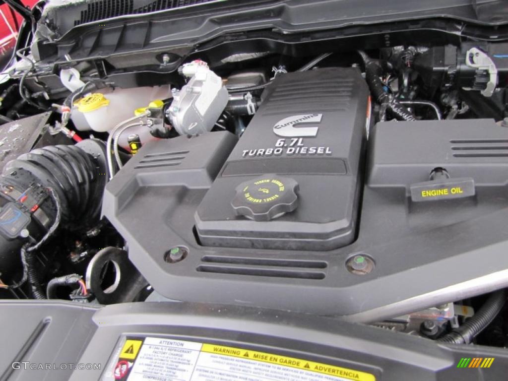 2011 Dodge Ram 3500 HD Big Horn Mega Cab Dually 6.7 Liter OHV 24-Valve Cummins Turbo-Diesel Inline 6 Cylinder Engine Photo #46517910
