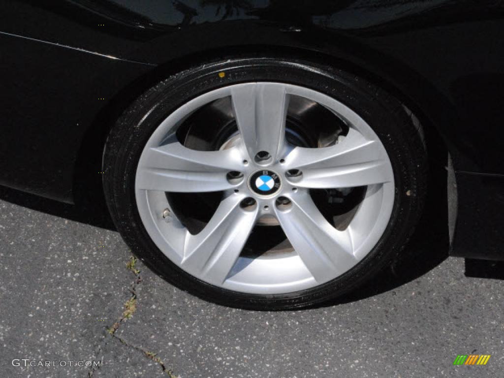 2008 3 Series 335i Coupe - Jet Black / Black photo #7