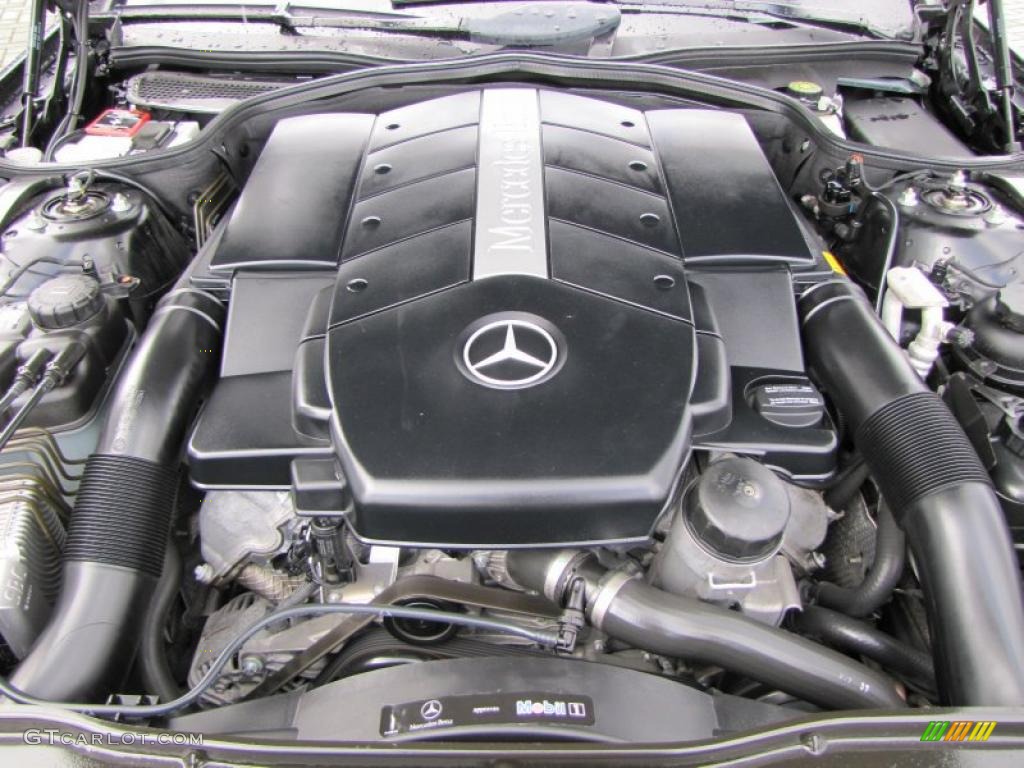 2003 Mercedes-Benz SL 500 Roadster 5.0 Liter SOHC 24-Valve V8 Engine Photo #46518336