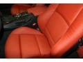 Coral Red/Black Dakota Leather 2011 BMW 3 Series 335i Convertible Interior Color