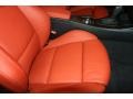 Coral Red/Black Dakota Leather Interior Photo for 2011 BMW 3 Series #46518462