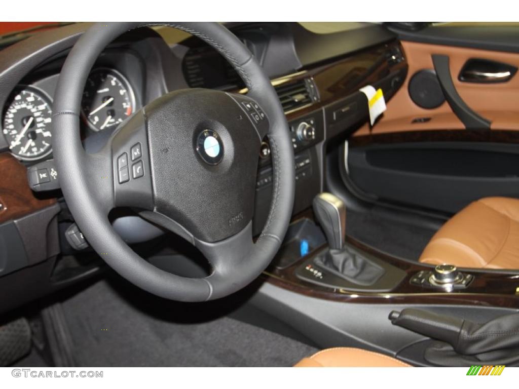 2011 3 Series 328i Sedan - Alpine White / Saddle Brown Dakota Leather photo #11