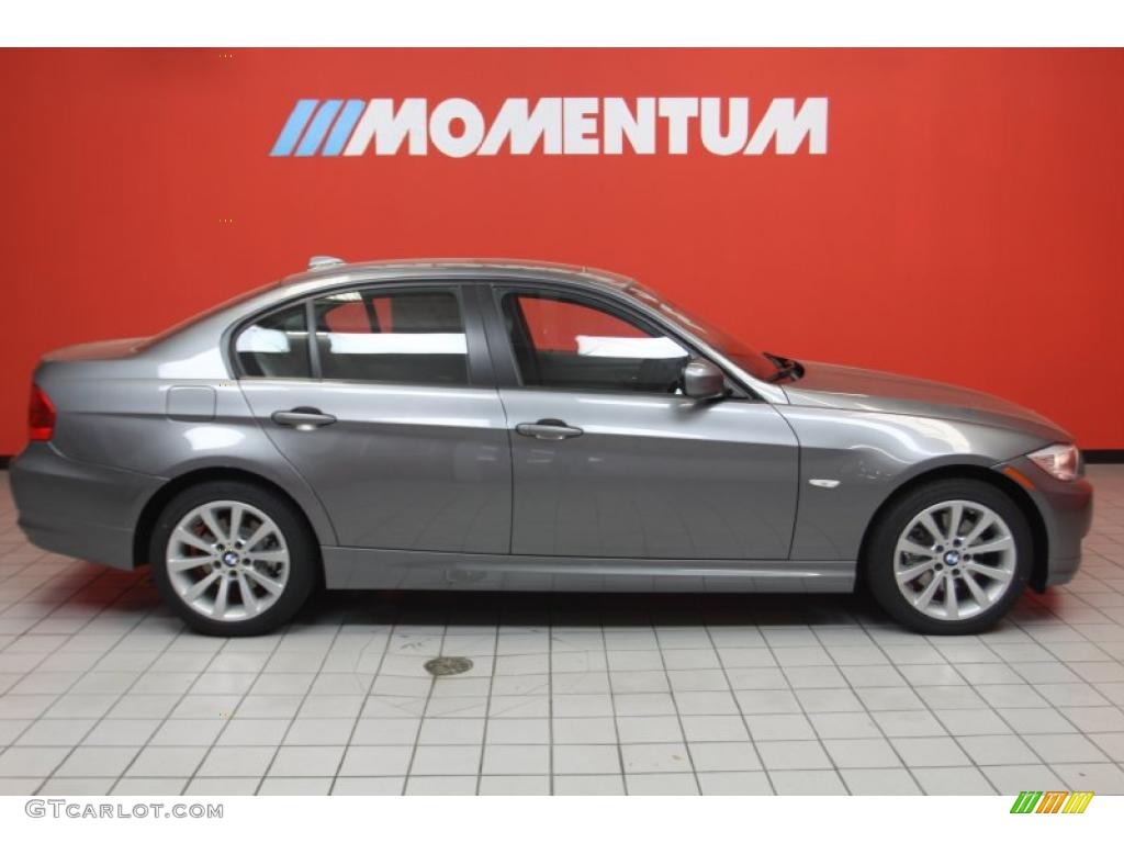 2011 3 Series 328i Sedan - Space Gray Metallic / Gray Dakota Leather photo #4