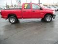 2008 Flame Red Dodge Ram 1500 ST Quad Cab 4x4  photo #4