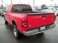 2008 Flame Red Dodge Ram 1500 ST Quad Cab 4x4  photo #7
